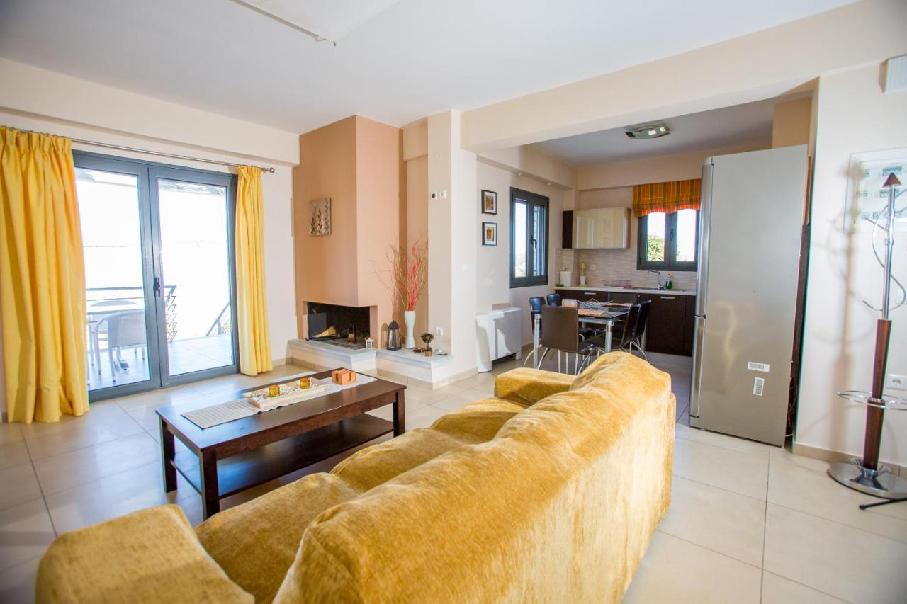 Raise Luxury Villas With A Great Sea View Of Astros Оріні Мелігоу Екстер'єр фото