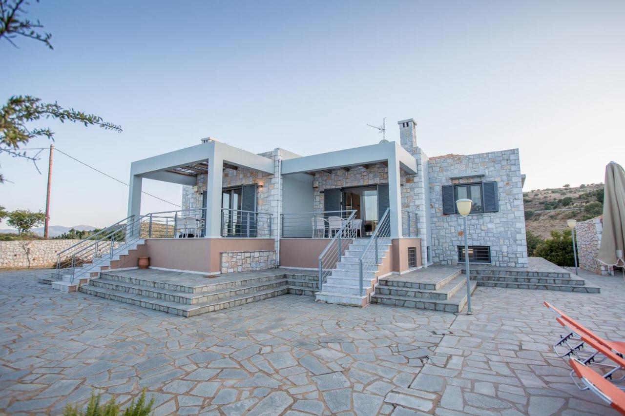 Raise Luxury Villas With A Great Sea View Of Astros Оріні Мелігоу Екстер'єр фото