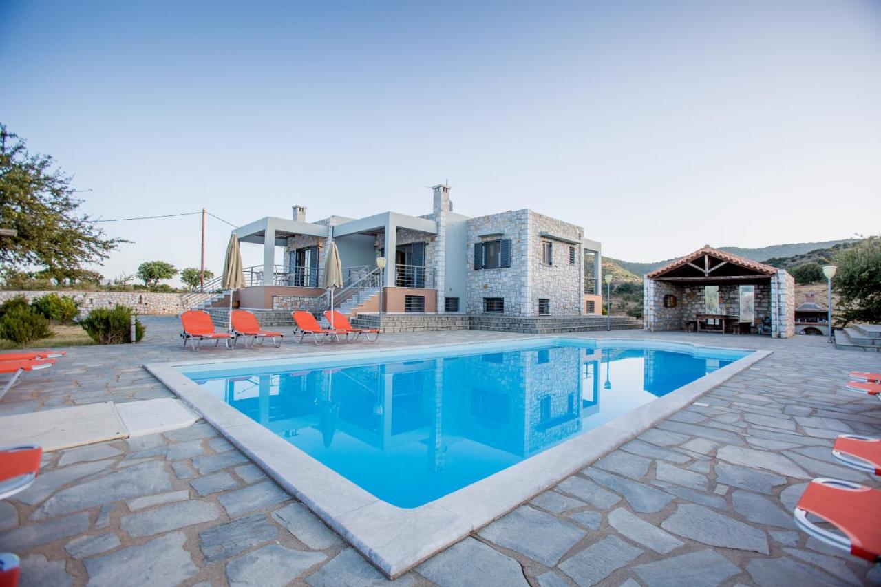 Raise Luxury Villas With A Great Sea View Of Astros Оріні Мелігоу Екстер'єр фото
