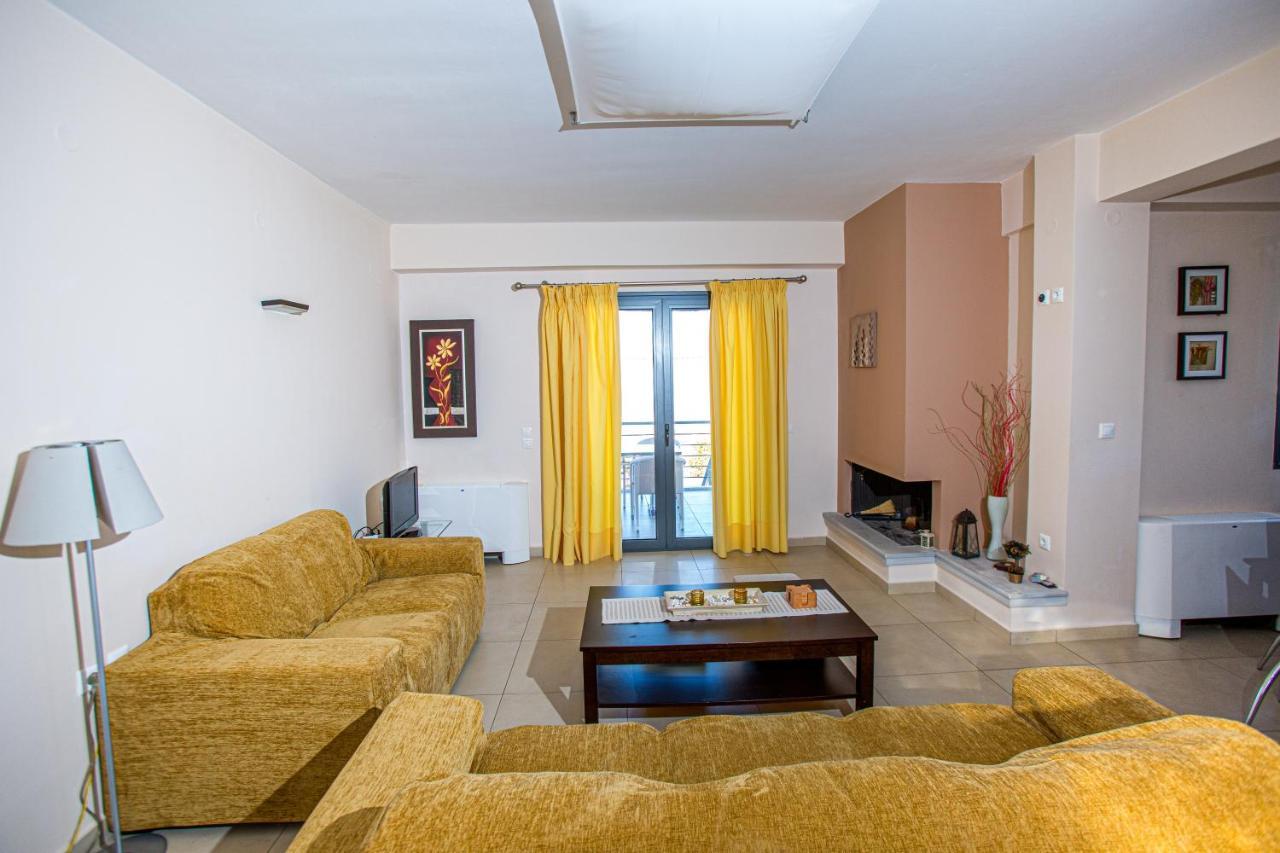 Raise Luxury Villas With A Great Sea View Of Astros Оріні Мелігоу Екстер'єр фото