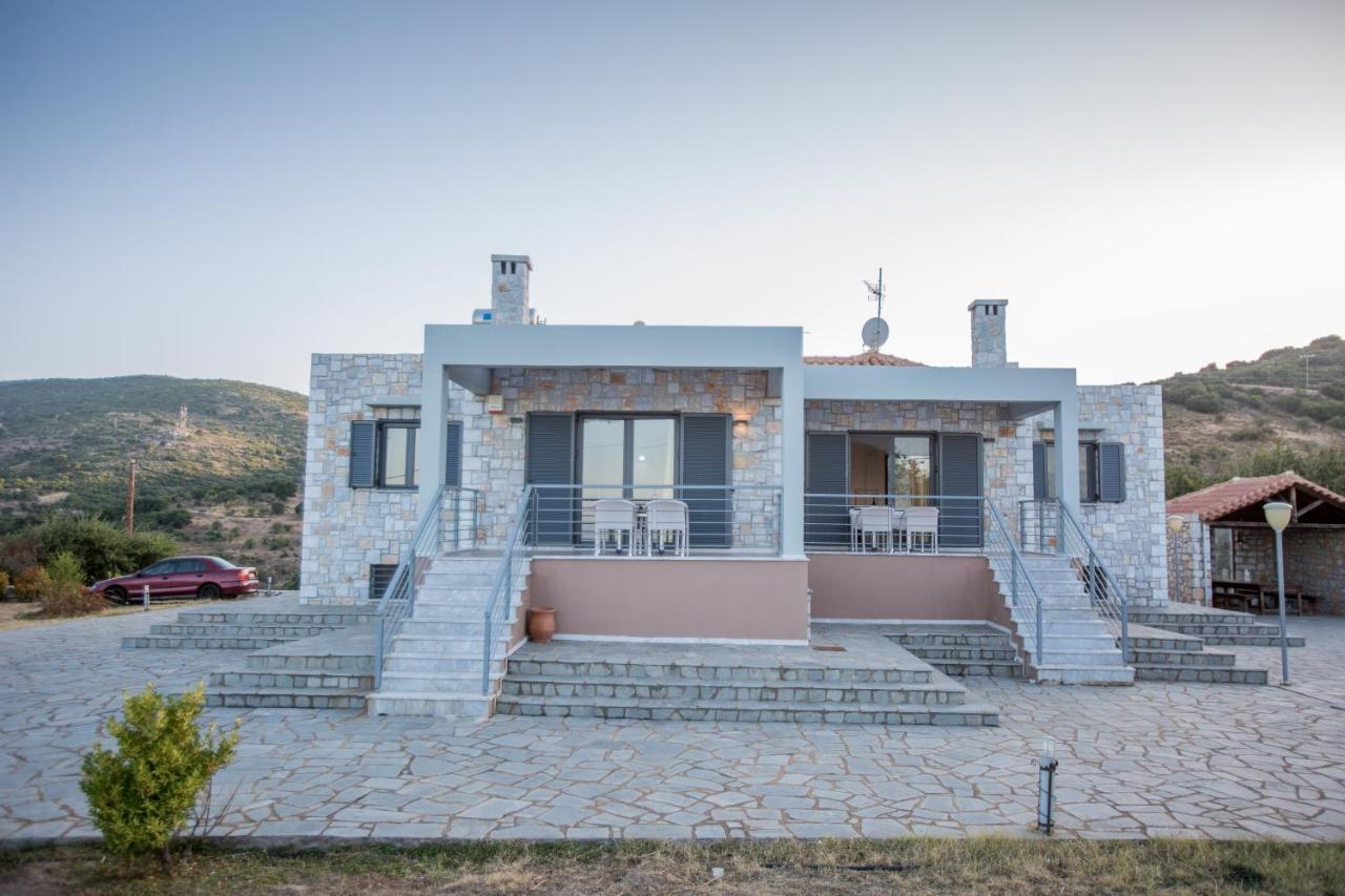 Raise Luxury Villas With A Great Sea View Of Astros Оріні Мелігоу Екстер'єр фото