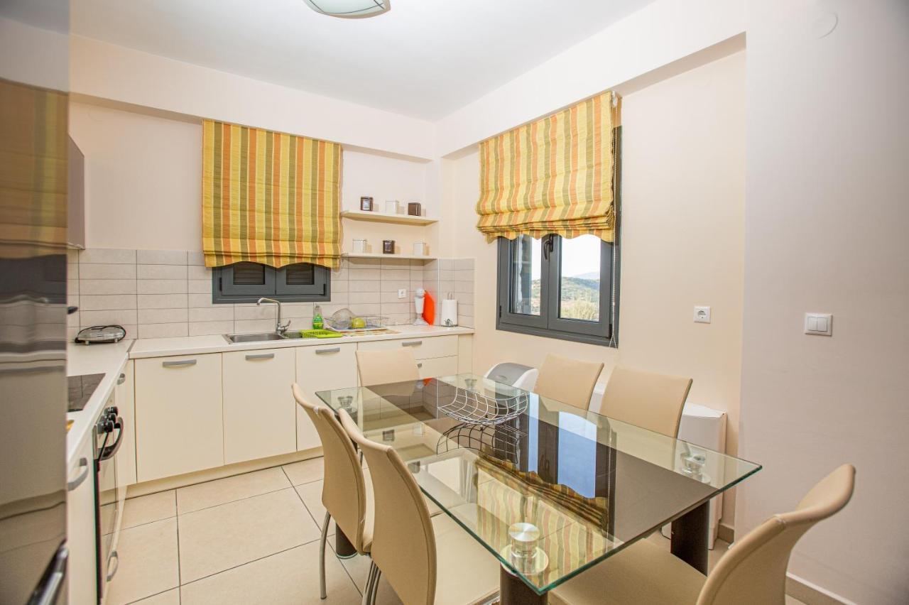 Raise Luxury Villas With A Great Sea View Of Astros Оріні Мелігоу Екстер'єр фото